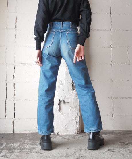 1970’s Check Lining Denim Pants BL