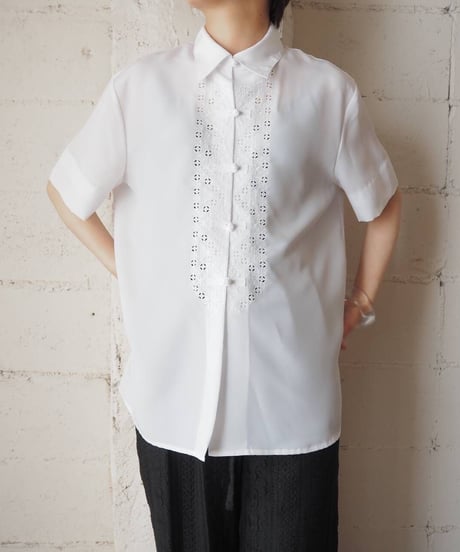 S/S China Shirts WHT