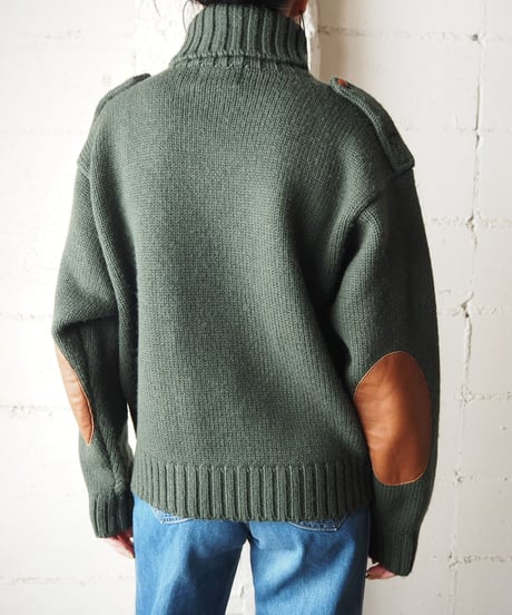 RALPH LAUREN Elbow Patch Knit KA