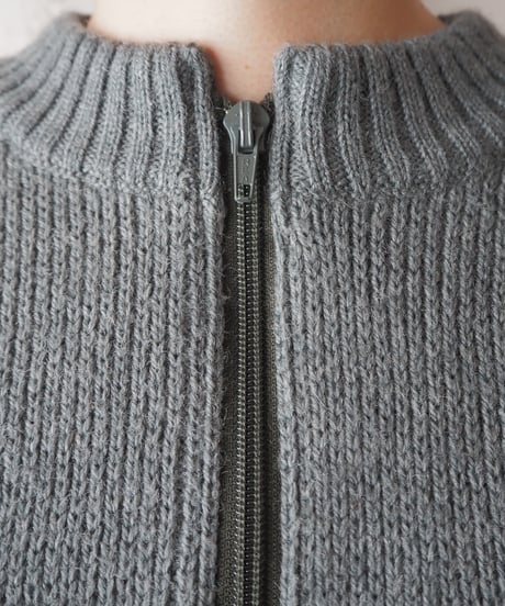 Remake Hem Frill Knit GR