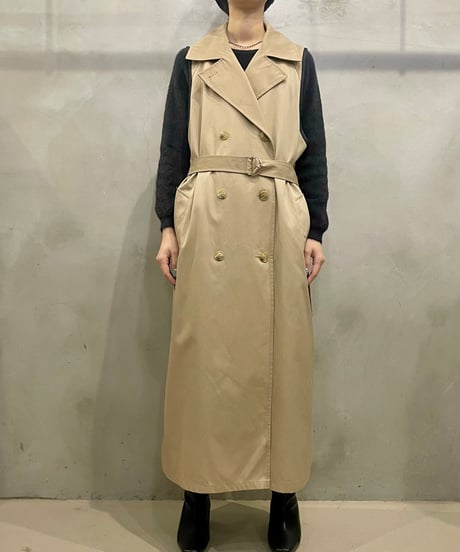 Remake Sleeveless Trench Coat BE