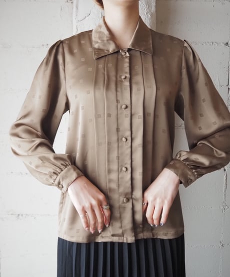 PIERRE BALMAIN Satin Logo Shirt BE