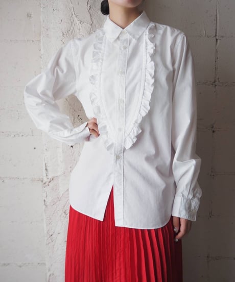 BLACK COMME des GARÇONS Frilled Shirt WH