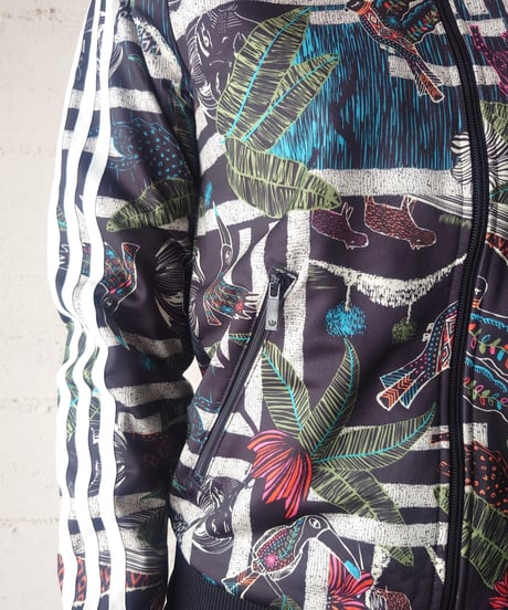 adidas Botanical Pattern Track Jacket BK