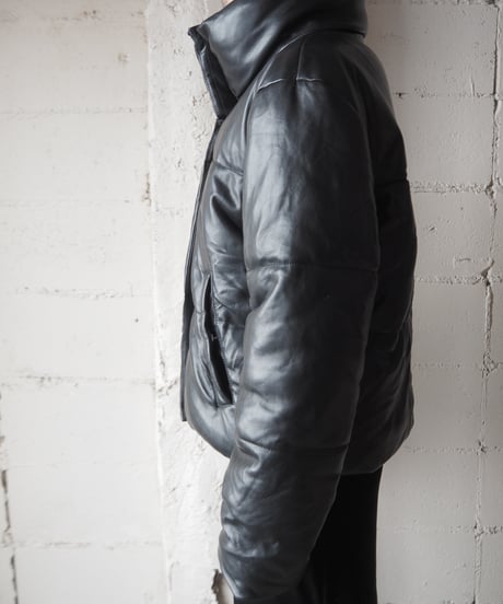 Fake Leather Down Jacket BK