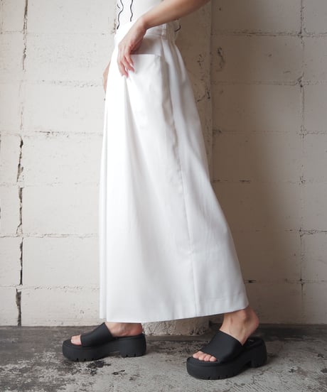 Tuck Gaucho Pants WH