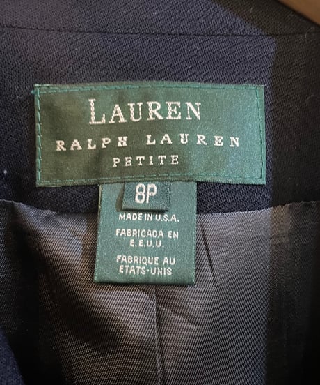 LAUREN Double Breasted Tailored Jacket NV