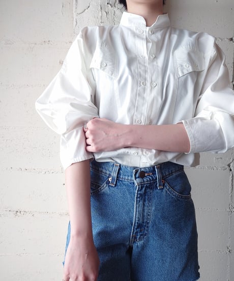 Stand  Collar  Design  Shirt WH