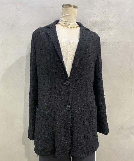 DKNYC Lace Tailored Jacket BK