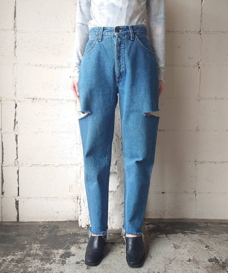 Lee Slashed Damage Denim BL