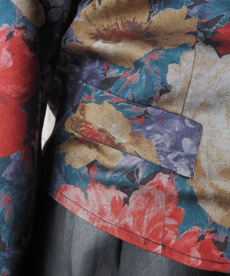 Multicolor Floral Pattern Tops REGNYE