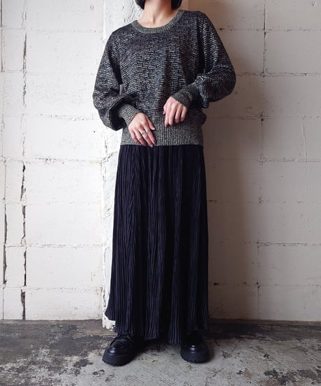 Glitter Pattern Knit GOBK