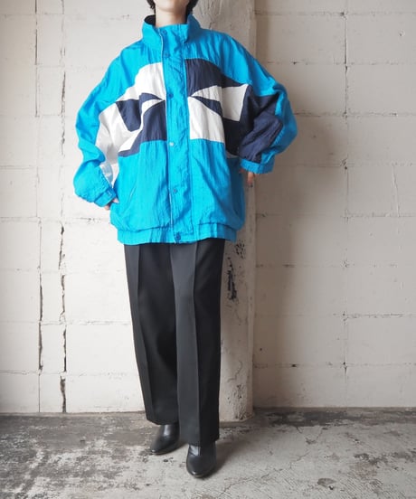Christian Dior Stand Collar Nylon Jacket BLWHNV