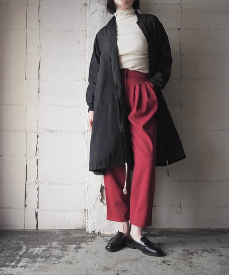 MA-1 Style Long Coat BK