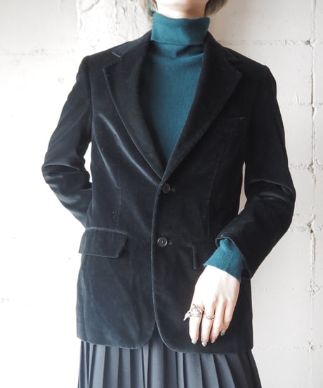 Ralph Lauren Velour Tailored Jacket BK