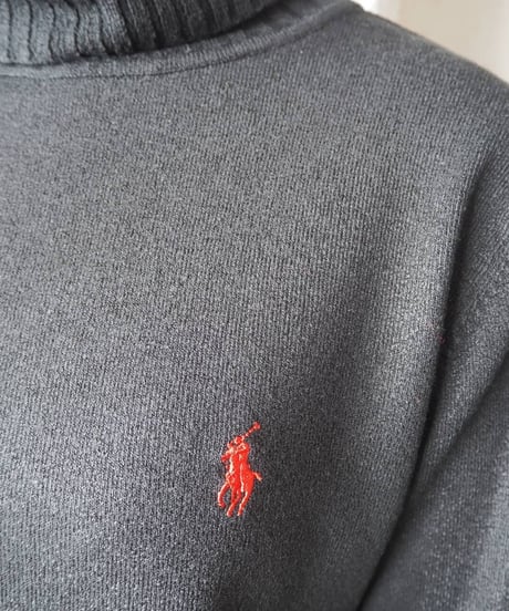 Ralph Lauren Cashmere Turtle Neck Knit BK
