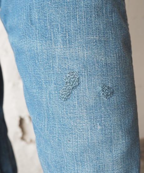 1970’s Check Lining Denim Pants BL