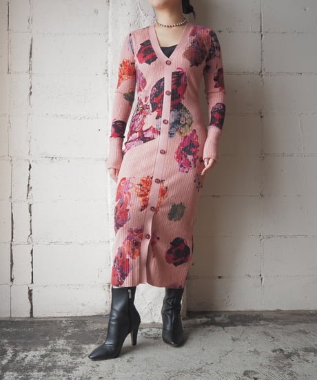 Desigual Floral Print Knit Dress PI