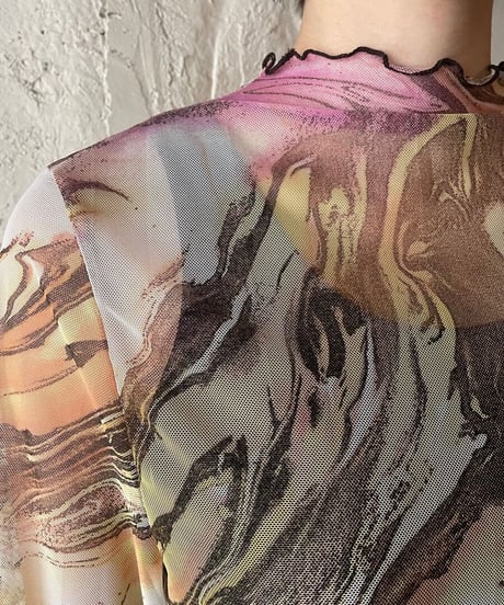 Marble Pattern Mellow Cutsewn PI