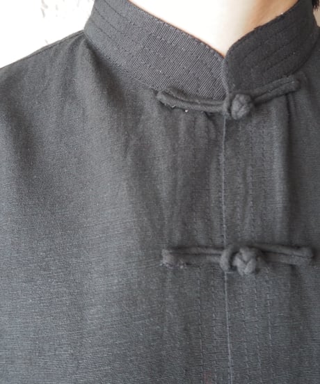Silk China Shirt BK