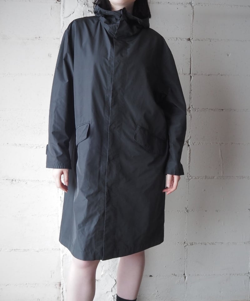DESCENTE PAUSE ダウンライナー　フード付きコート　2way DESCENTE PAUSE Hooded Long Coat BK | Orfeo