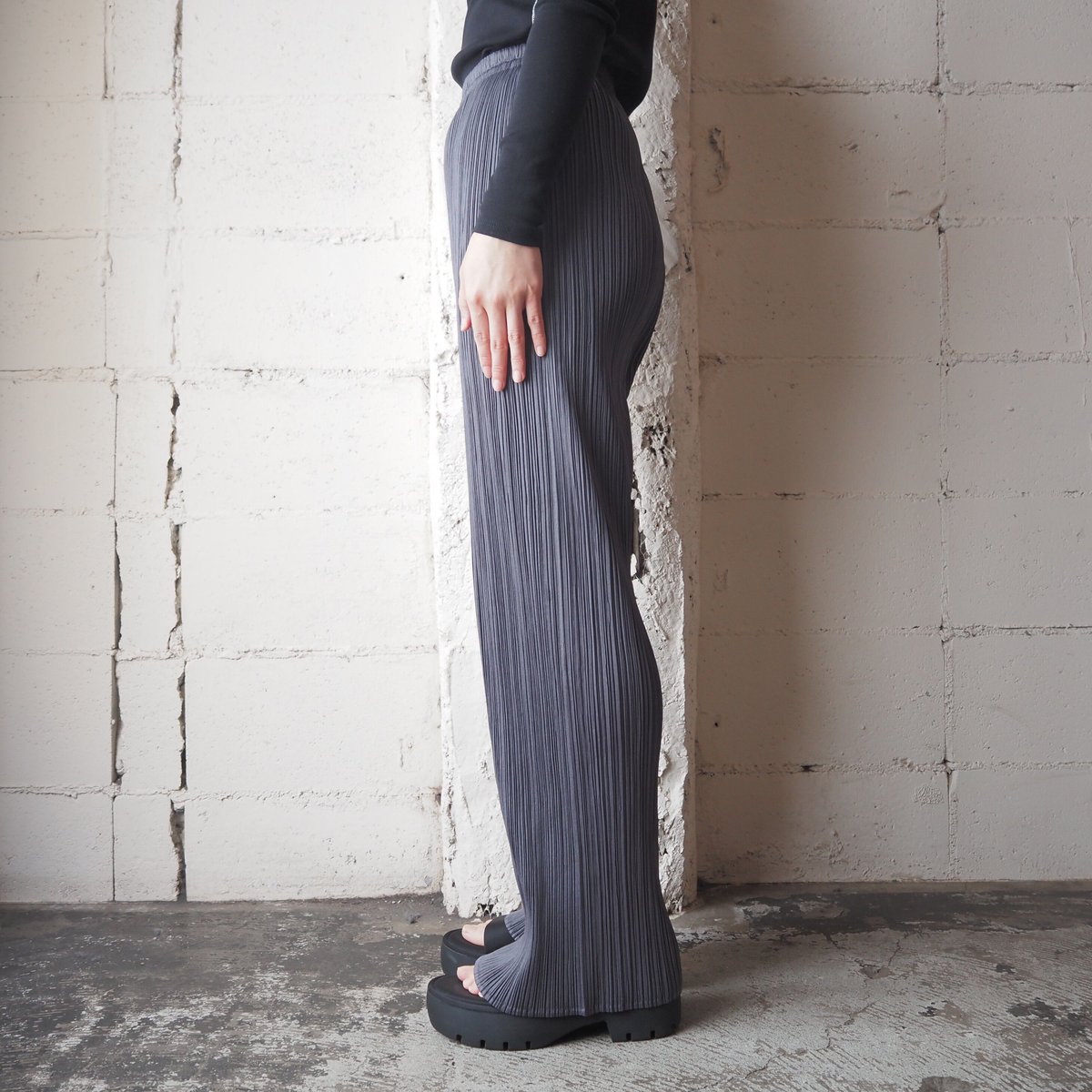 パンツ 1996 PLEATS PLEASE Gradation Pants Pleats Please Issey Miyake – Ashia Mode