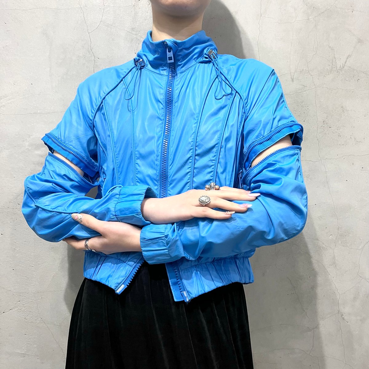 adidas × STELLA MCCARTNEY Zip Design Jacket BL