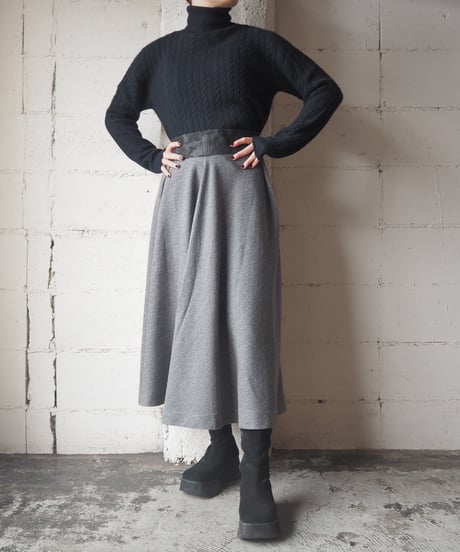 Waist Design Circular Skirt GR