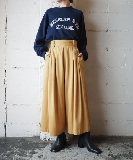 Wide Gaucho Pants YE