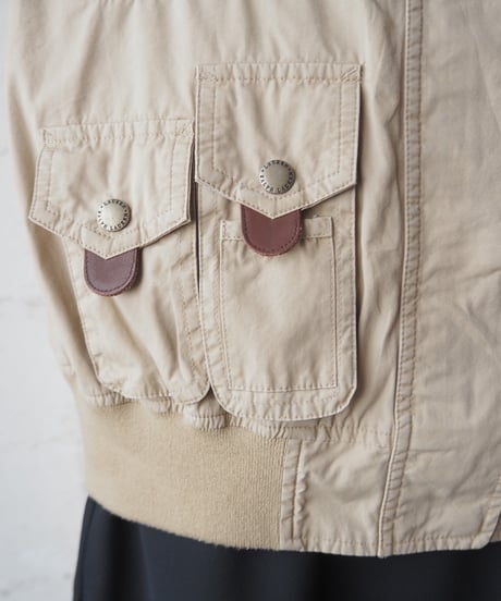 LAUREN Stand Collar Work Vest BE