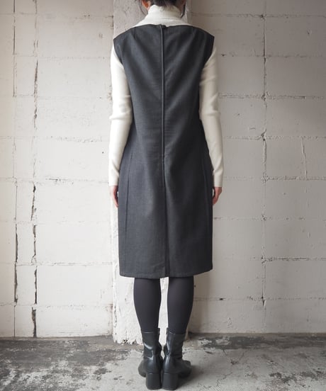 MaxMara Sleeveless Wool Dress BK