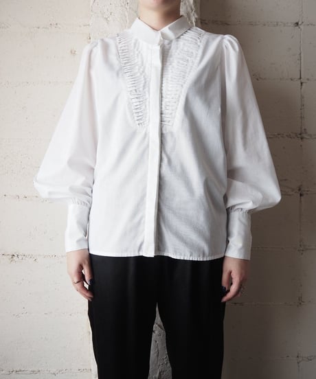 Pleated Design Shirt WH
