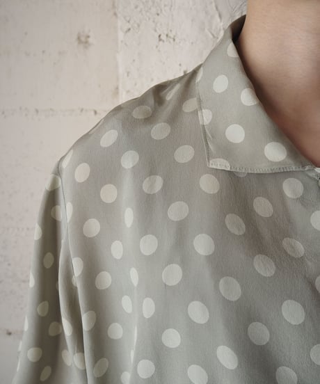 Dot Silk Shirt GR