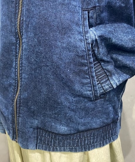 adidas Zip Up Denim Jacket BL