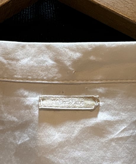 'S MaxMara Collarless Shirt WH