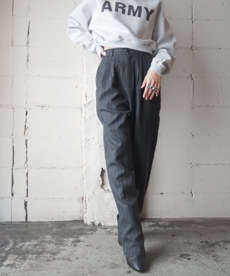 Stripe Tuck Pants GR