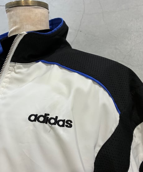 adidas 90's Nylon Track Jacket WH BK