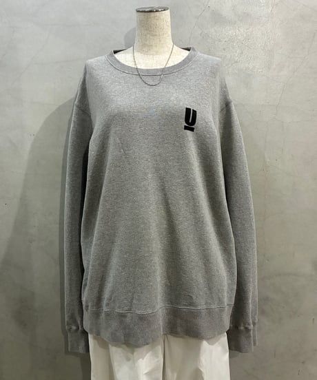 UNDER COVER Logo Cotton Sweat GR