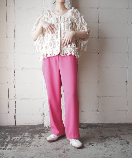 SAG HARBOR Color Tuck Pants PI