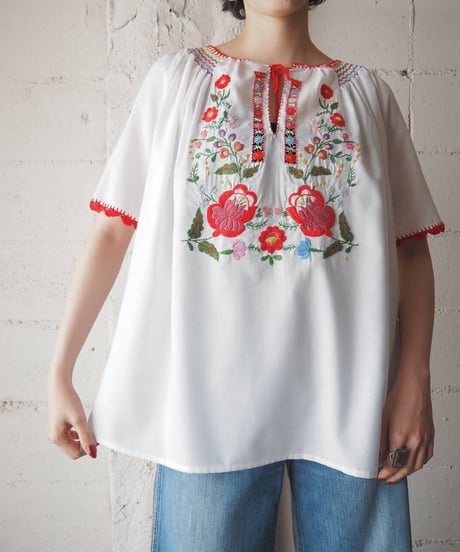 Hungarian Embroidery Smock WH