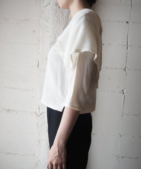 Square Big Collar Design Blouse IV