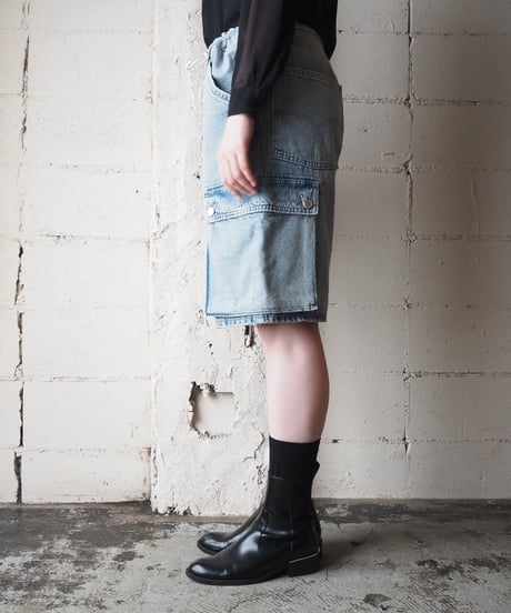 REMAKE Levi's Drawstring Denim Shorts LBL