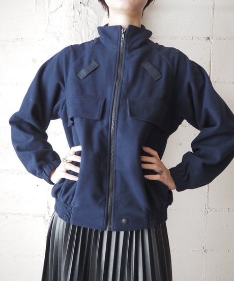 UK Police Stand Collar Zipup Jacket NV