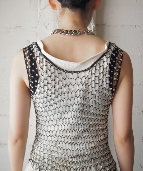 Beads Crochet Fringe Vest BKSV