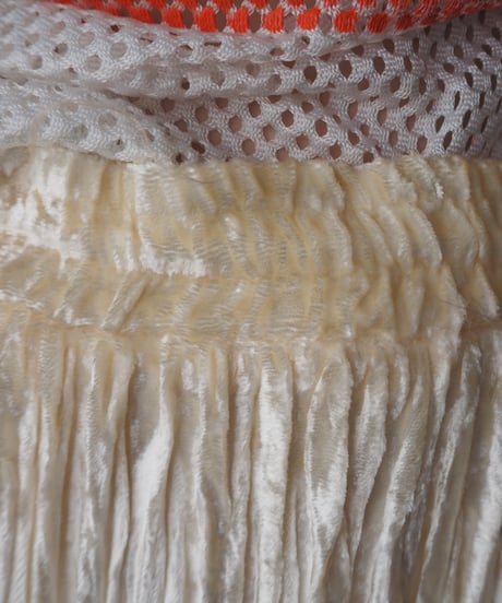 Velour Tiered Skirt IV