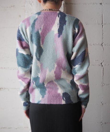 Painted Pattern Sweater LBLPUR