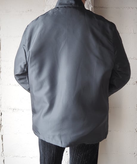 Boa Liner Snap Button Nylon Jacket BK