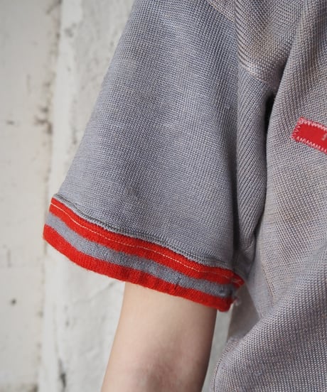 1960's Vintage "LOUDONVILLE" Half Zip Knit GR RE