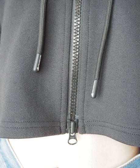 adidas STELLA McCartney Double Zip Hoodie BK