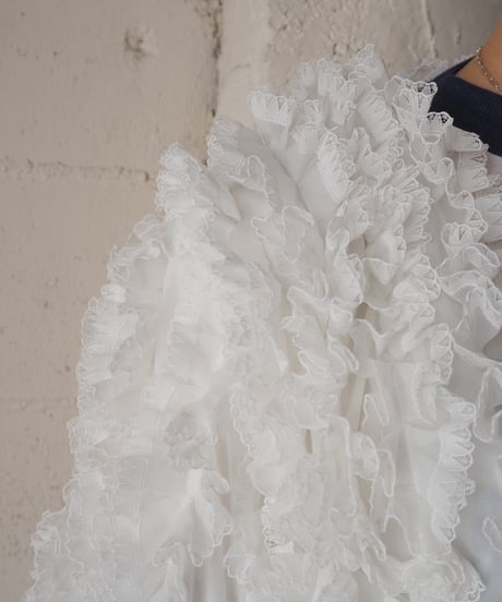 1970's Frill Lace Jacket WH